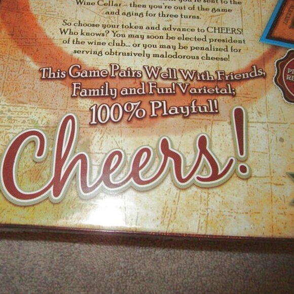 NOS Wineopoly WINE Monopoly BOARD GAME Adult PARTY Fun SEALED Vtg USA MADE - Picture 10 of 12